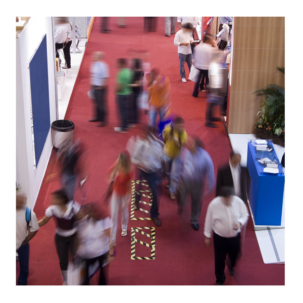 Retail POS system tradeshow floor